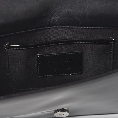 Christian Dior Patent Cannage Lady Dior Convertible Clutch Black 8 of 10