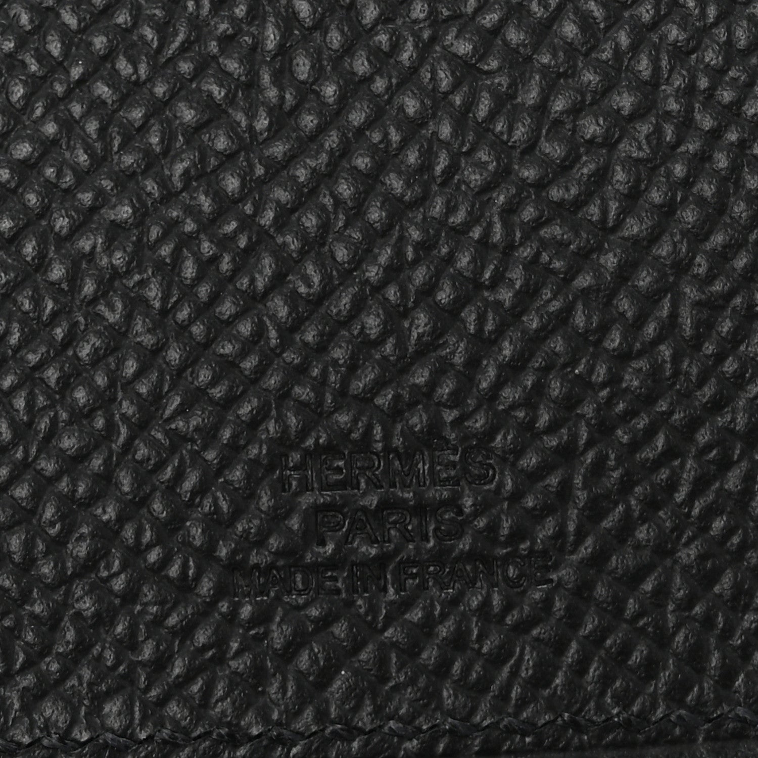 Hermes Epsom Tarmac PM Passport Holder Black 6 of 8
