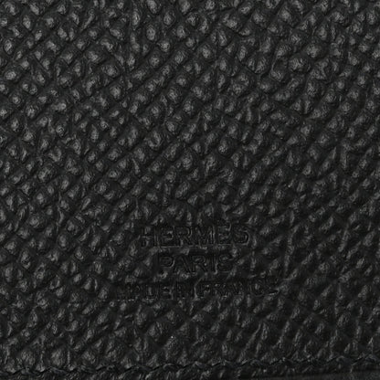 Hermes Epsom Tarmac PM Passport Holder Black 6 of 8
