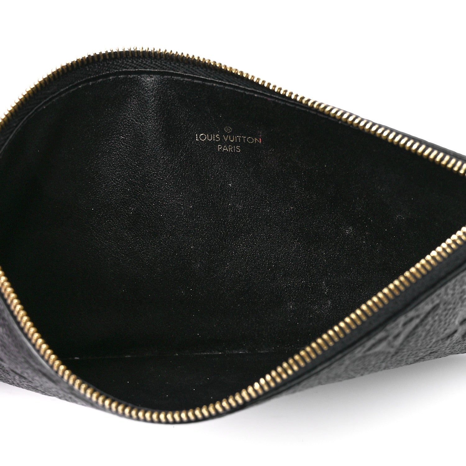 Louis Vuitton Empreinte Pochette Felicie Chain Wallet Black 9 of 14