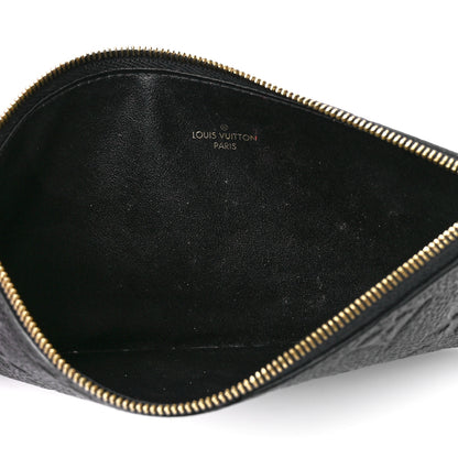 Louis Vuitton Empreinte Pochette Felicie Chain Wallet Black 9 of 14