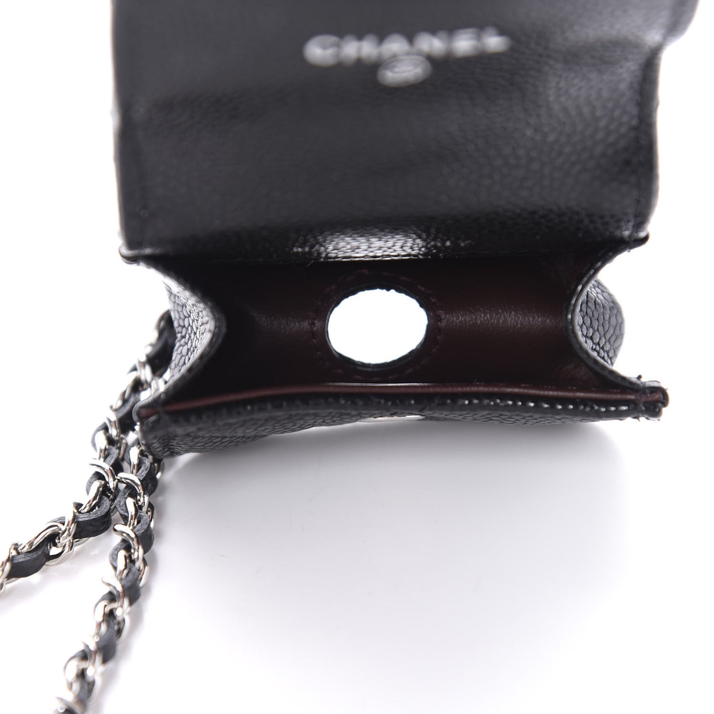 Caviar Quilted Airpods Pro Case Black
