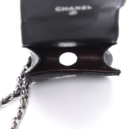 Chanel Caviar Quilted Airpods Pro Case Black 5 of 8