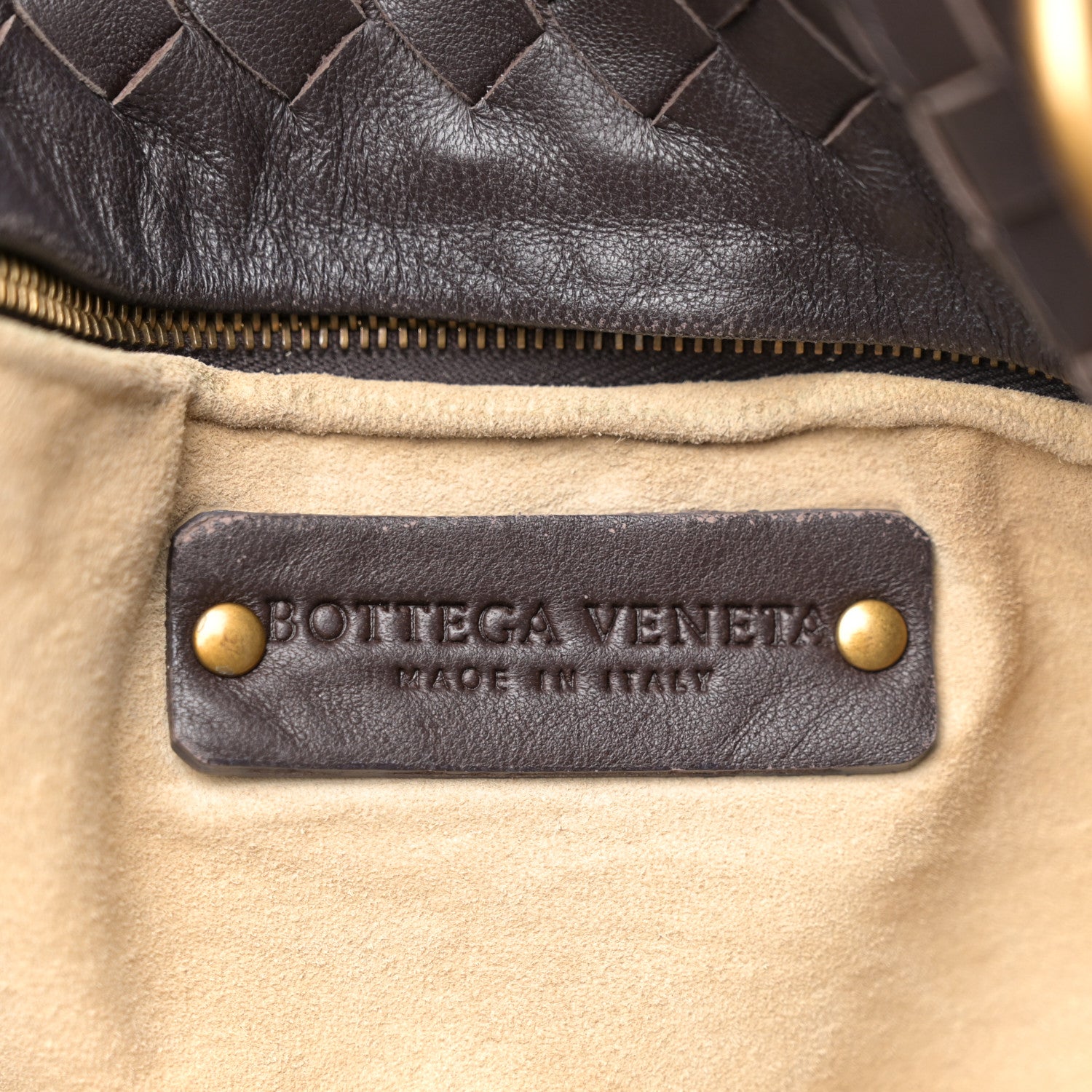 Bottega Veneta Nappa Intrecciato Large Capri Tote Ebano 6 of 10