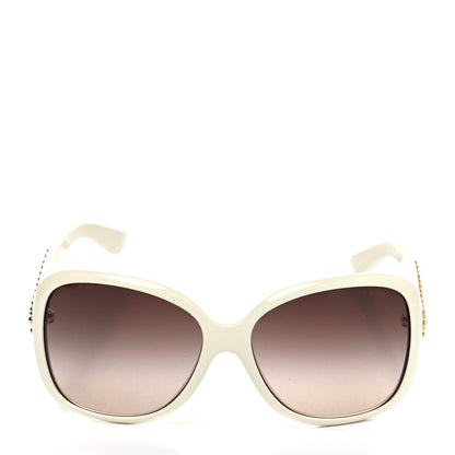 Prada Studded Sunglasses SPR 04M White 3 of 7