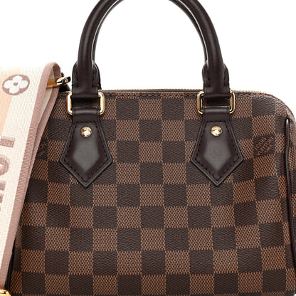 Louis Vuitton Damier Ebene Speedy Bandouliere 20 7 of 9