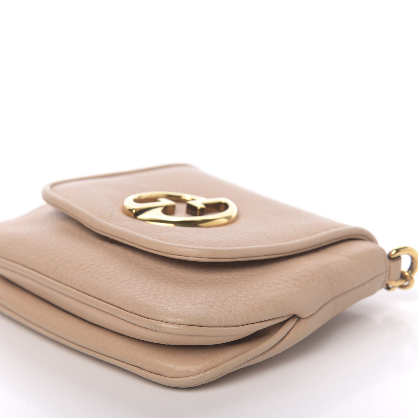 Dollar Calfskin Small 1973 Chain Shoulder Bag Camelia