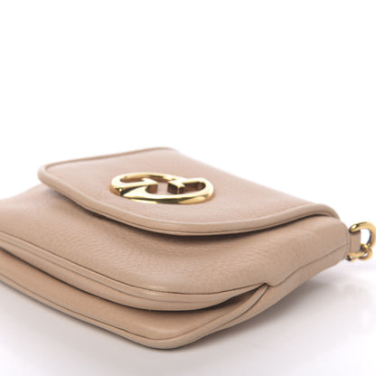 Gucci Dollar Calfskin Small 1973 Chain Shoulder Bag Camelia 9 of 11
