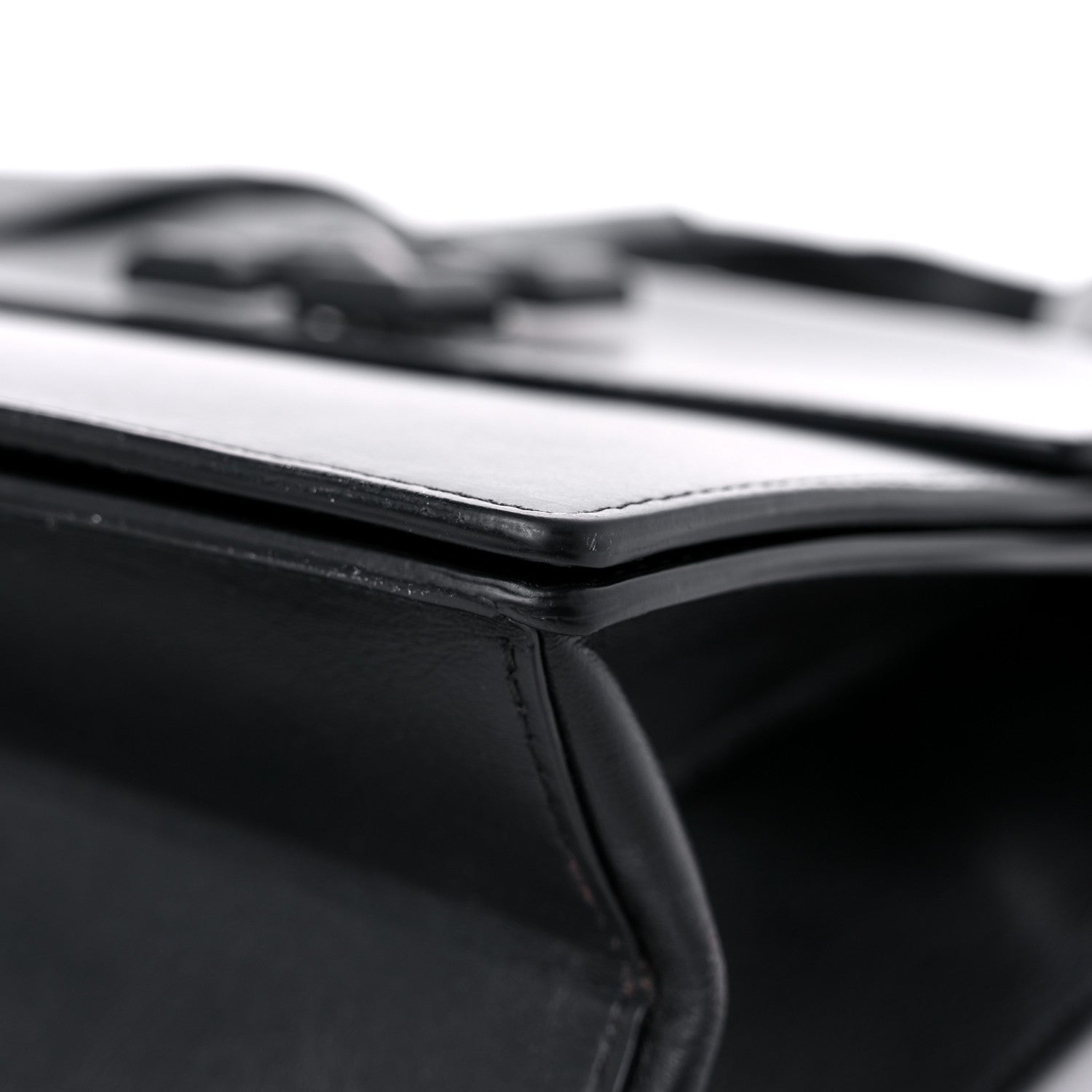 Off-White Calfskin New Jitney 2.8 Bag Black 7 of 24