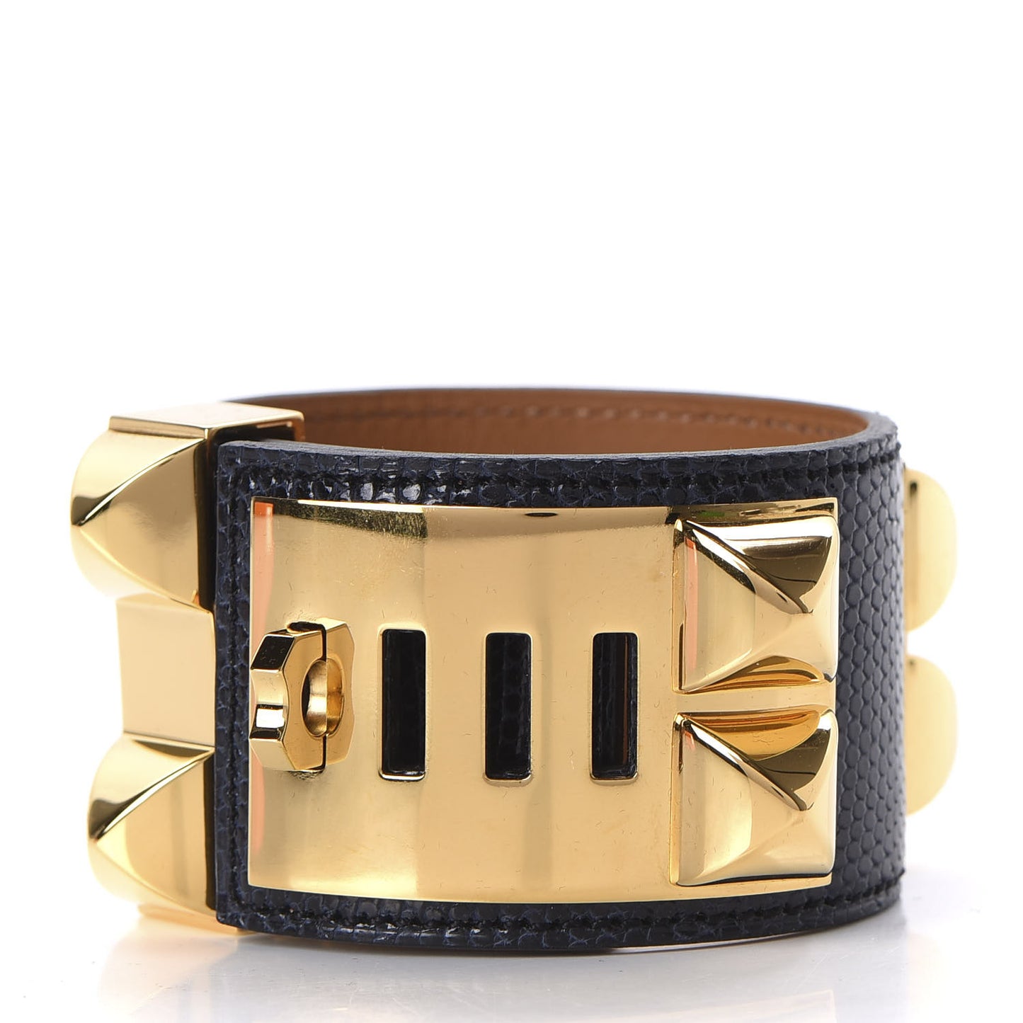 Lizard Collier De Chien CDC Bracelet T2 Bleu Indigo