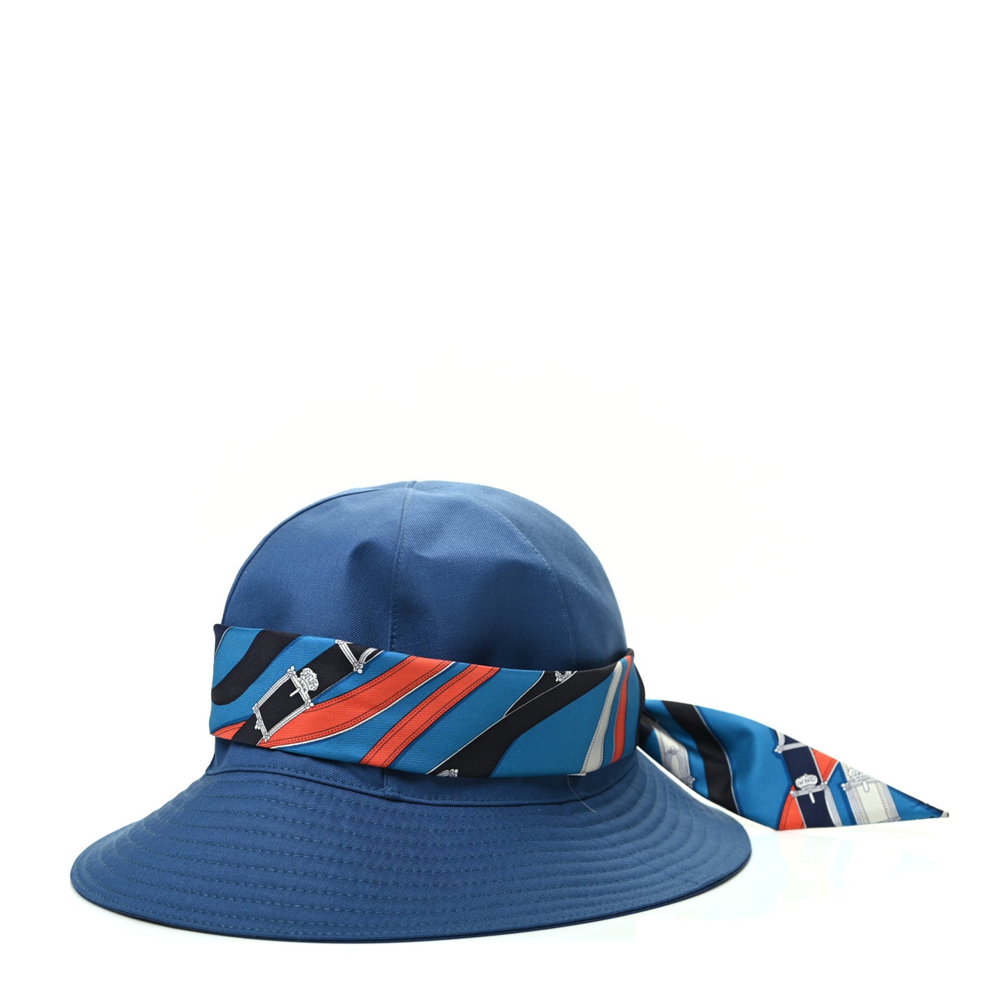 Cotton Femme Ninon Serge Twilly Hat 58 Bleu Indigo Bleu Zanzibar