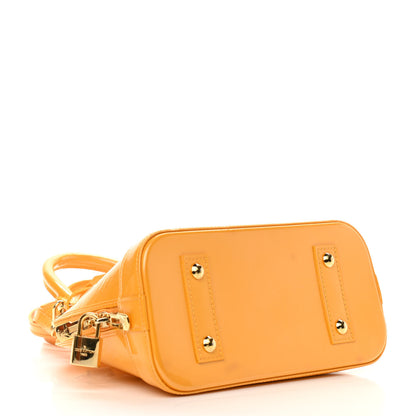 Louis Vuitton Vernis Alma BB Jaune Passion 4 of 10