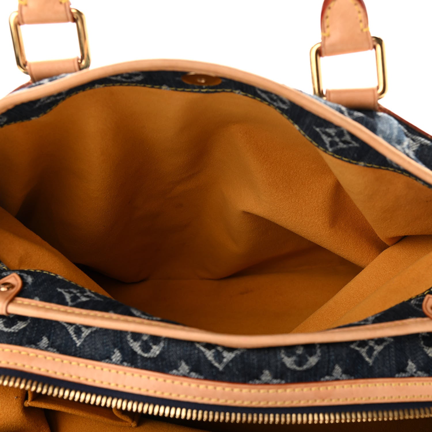 Louis Vuitton Denim Raye Cabas GM 6 of 12