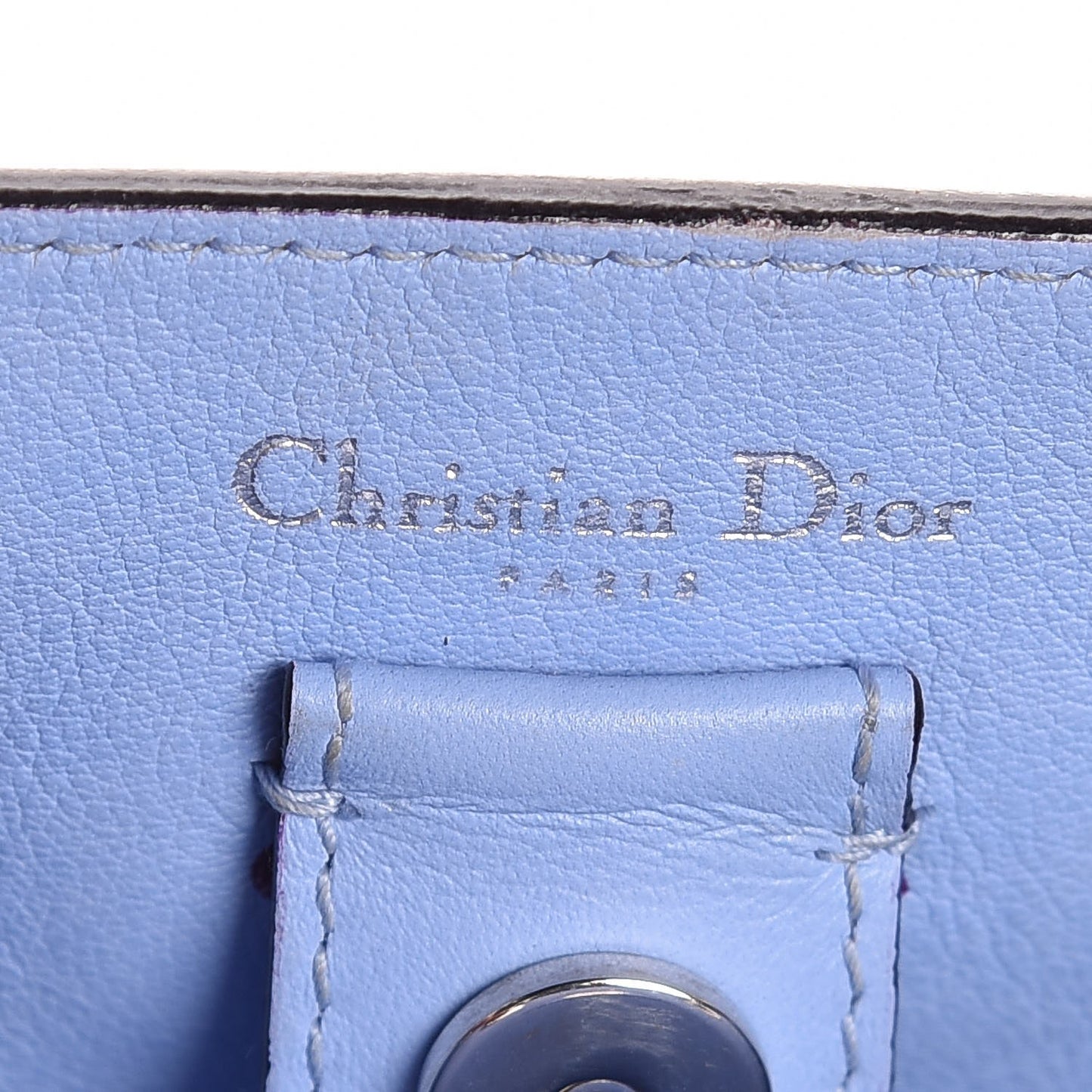 Calfskin Mini Diorissimo Tote Orange