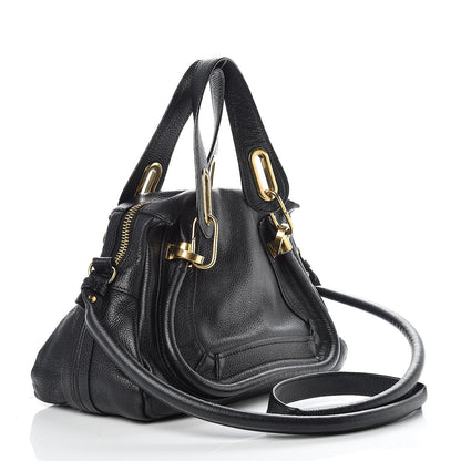 Chloe Calfskin Small Paraty Black 4 of 9