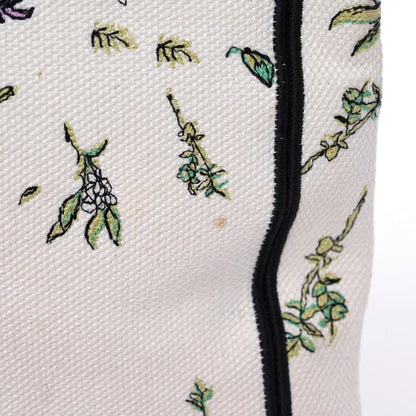 Christian Dior Canvas Embroidered Large D-Constellation Book Tote Latte Multicolor 12 of 16
