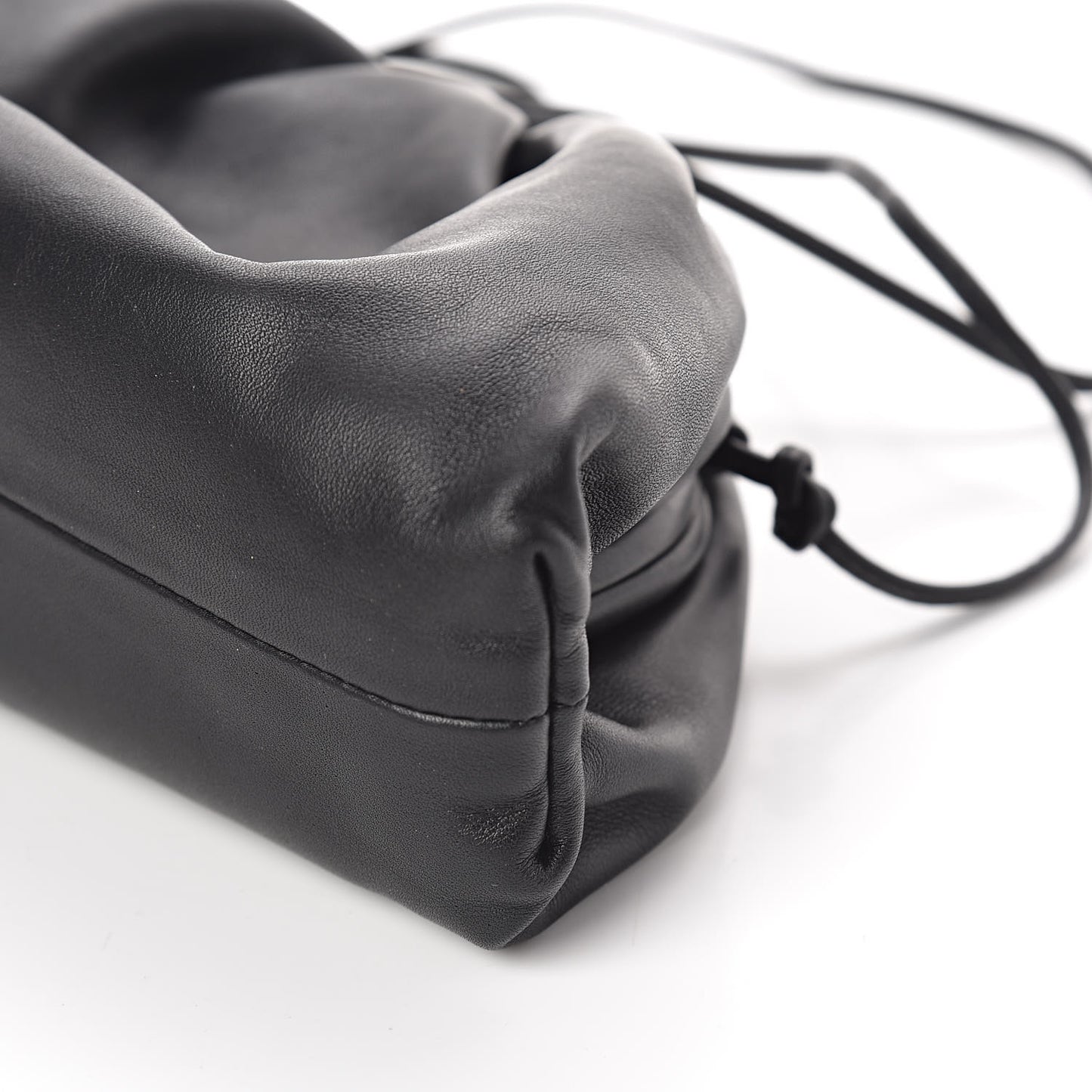 Butter Calfskin The Mini Pouch Black