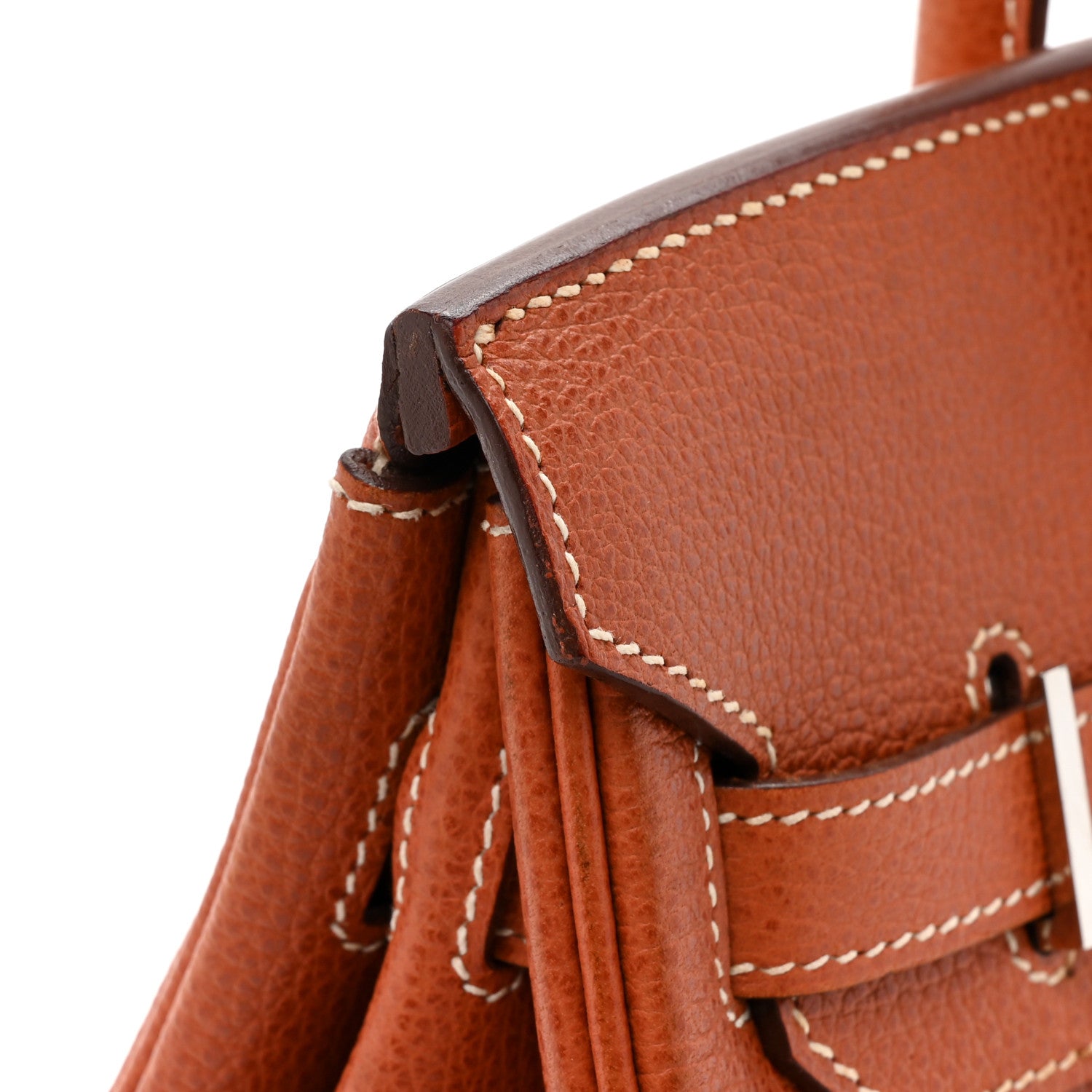 Hermes Vache Liegee Birkin 30 Brique 11 of 19