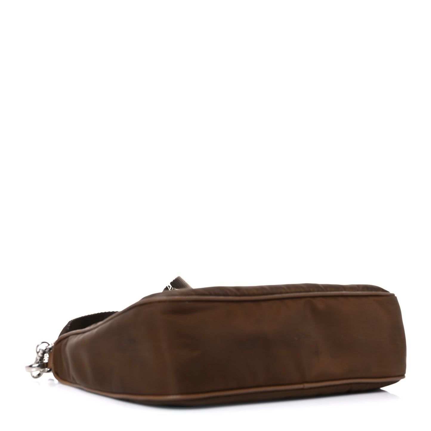 Tessuto Nylon Saffiano Re-Edition 2005 Shoulder Bag Cacao
