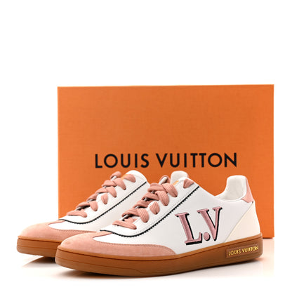Louis Vuitton Calfskin Frontrow Sneakers 37.5 Rose Clair 12 of 12