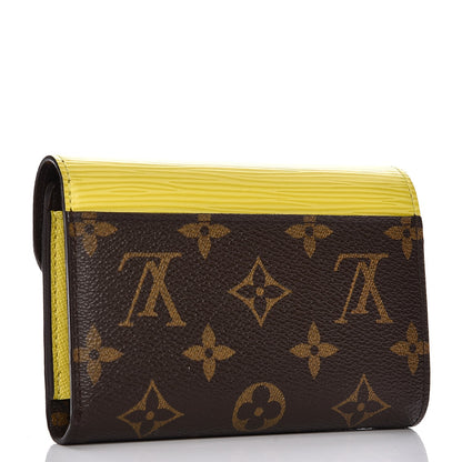 Louis Vuitton Epi Monogram Marie-Lou Compact Wallet Pistache 3 of 8
