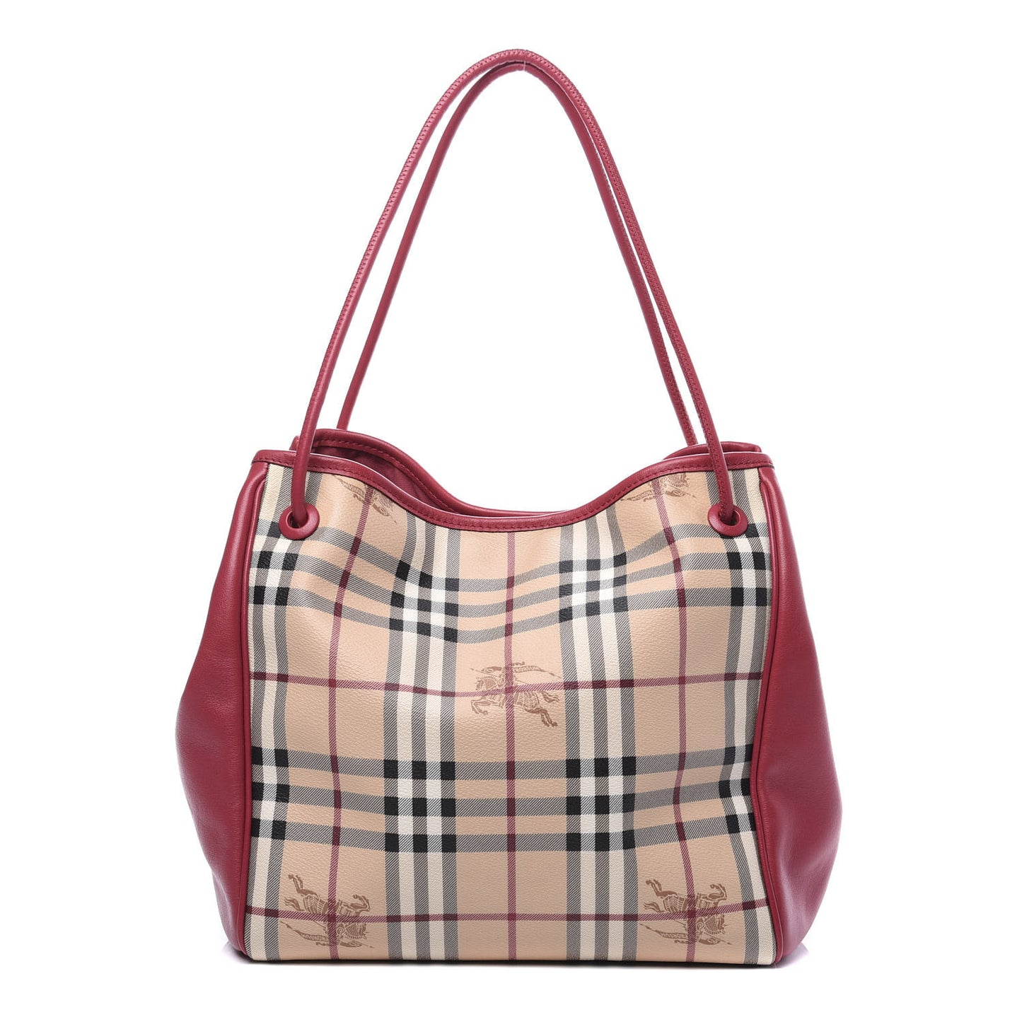 Haymarket Check Small Knots Canterbury Tote Pink