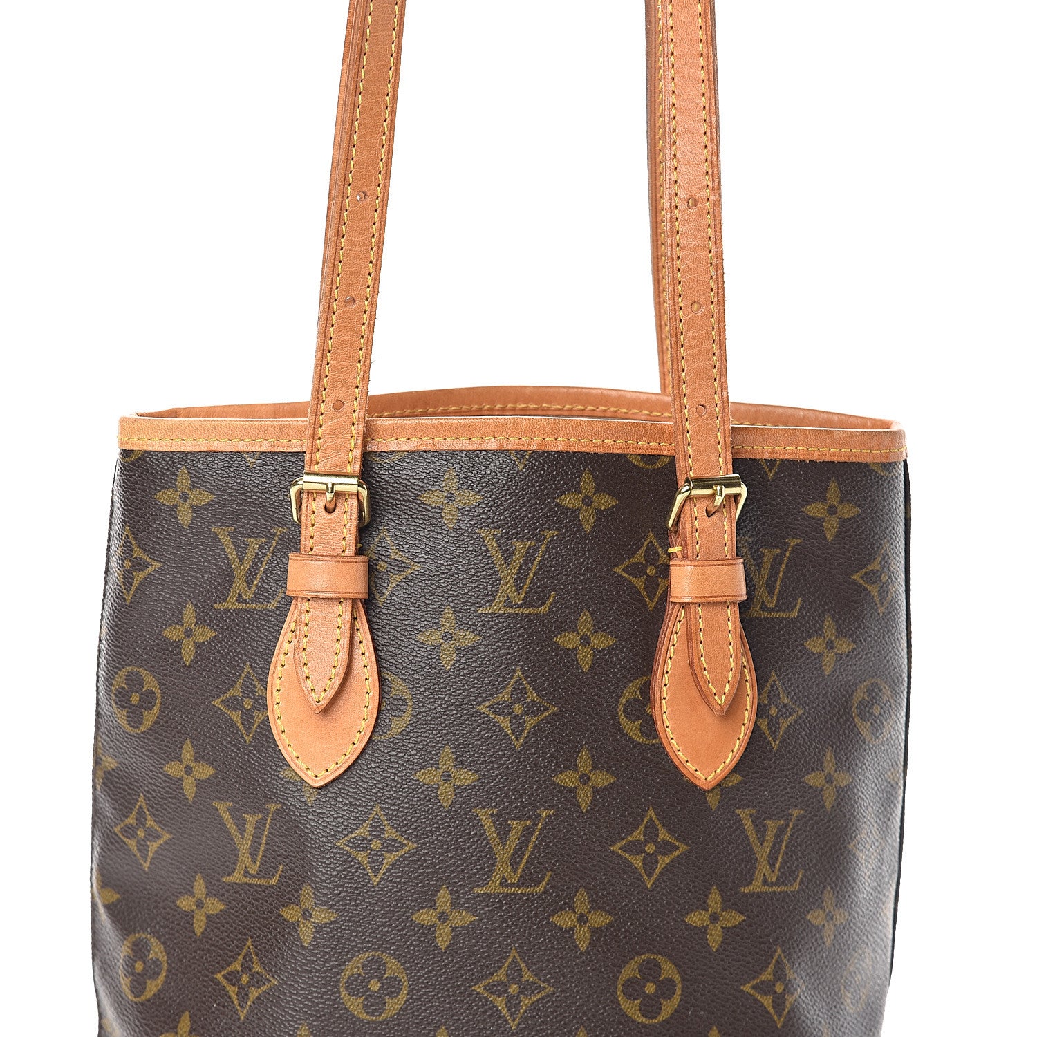 Louis Vuitton Monogram Petit Bucket 23 6 of 8