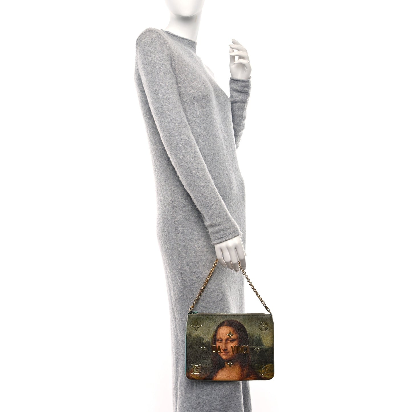 Masters Da Vinci Pochette Clutch Vert D’eau