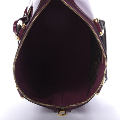 Louis Vuitton Patent Calfskin Miroir Tote Magenta 5 of 8