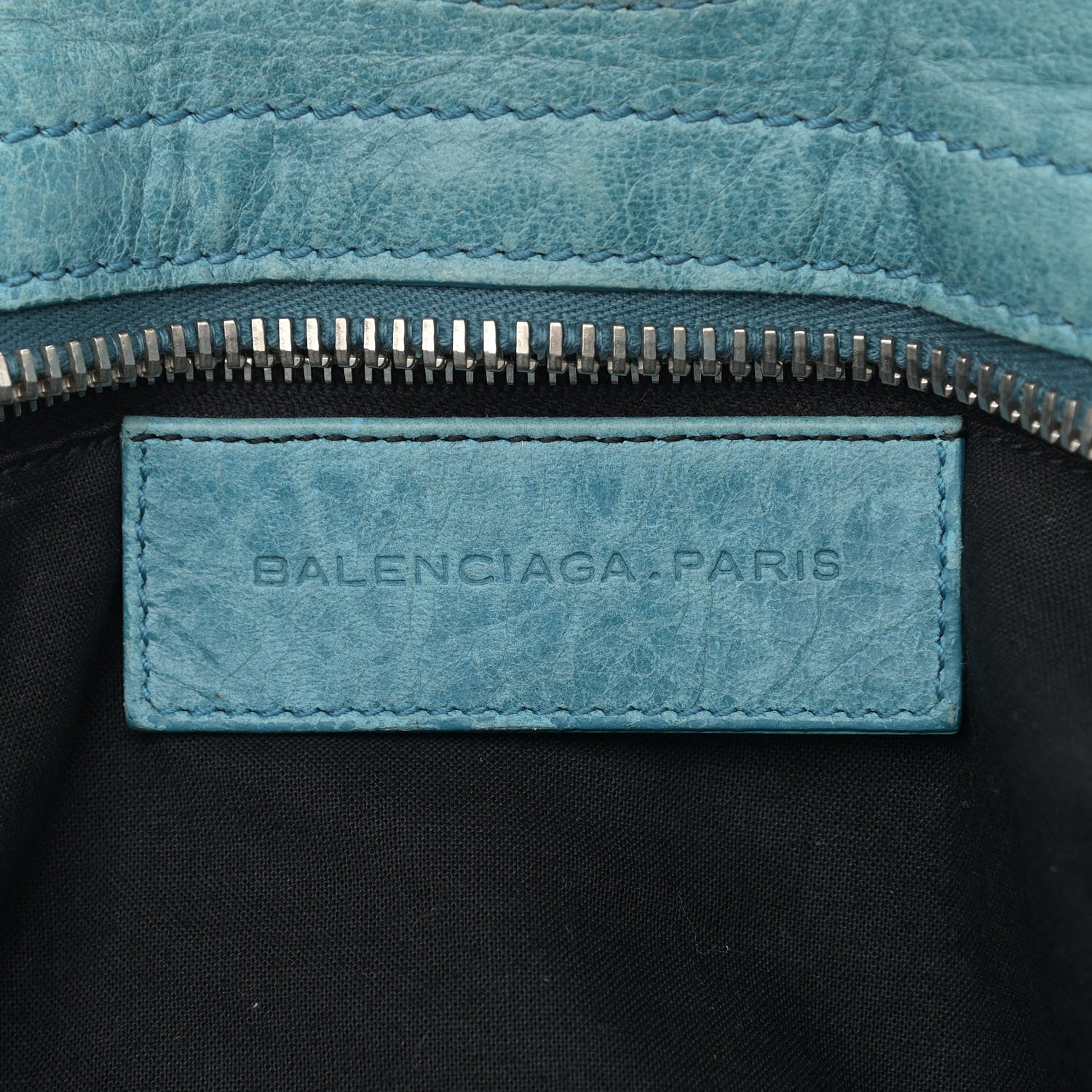 Balenciaga Agneau Giant 21 Silver Hardware Part Time Cyclade 6 of 15