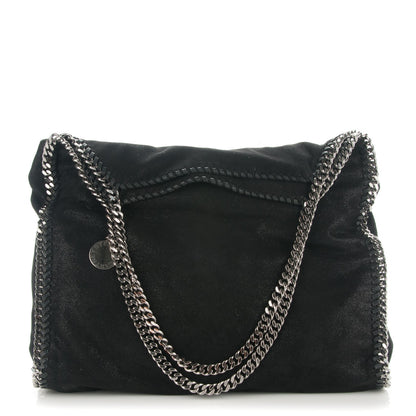 Stella McCartney Shaggy Deer Big Falabella Tote Black 1 of 8
