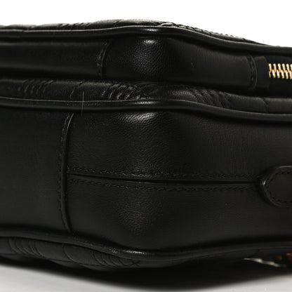 Burberry Lambskin Quilted Mini Camera Bag Black 9 of 11