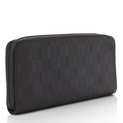Louis Vuitton Damier Infini Zippy Vertical Wallet Granit 3 of 7