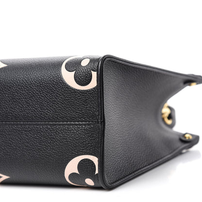 Louis Vuitton Empreinte Monogram Giant Onthego PM Black Beige 7 of 10