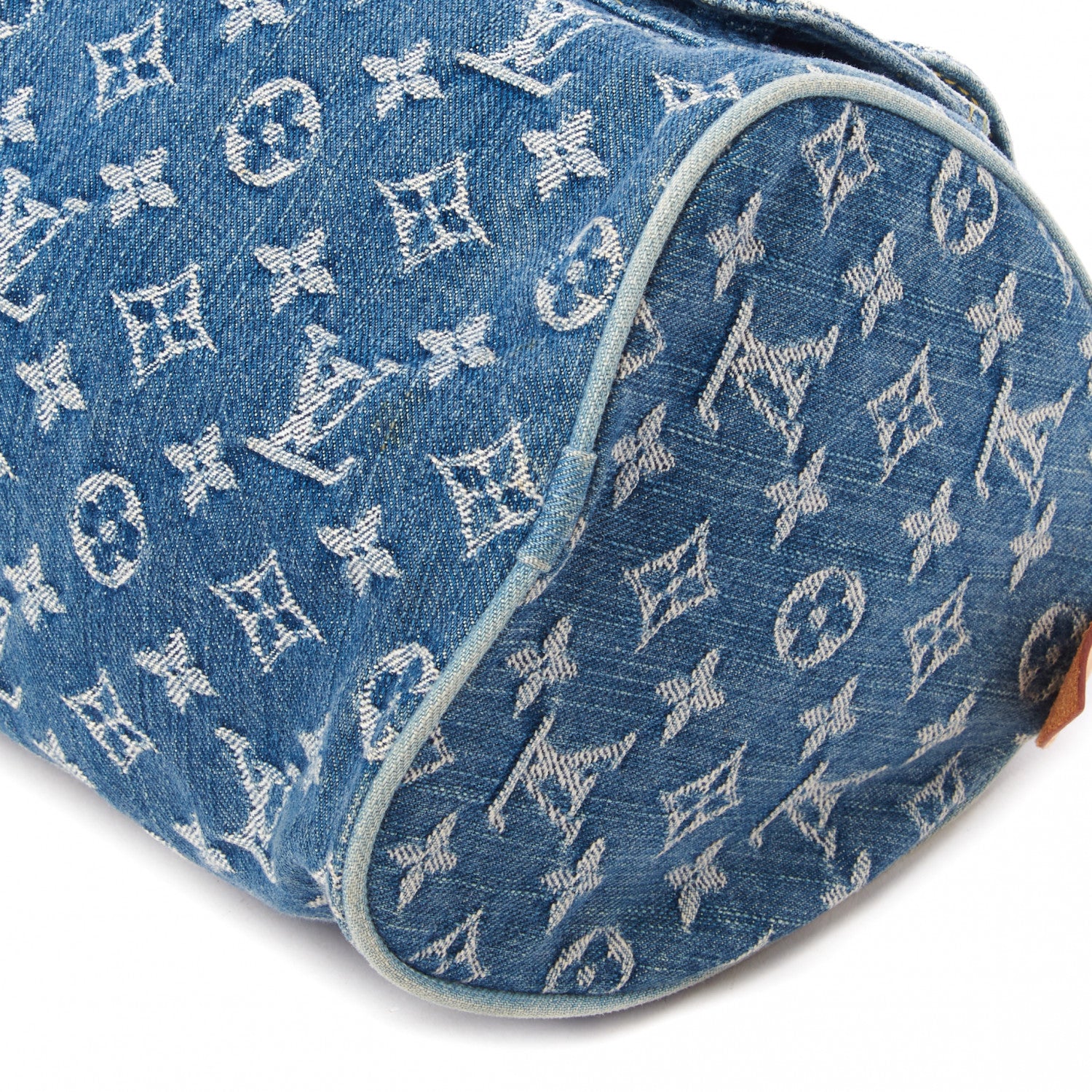 Louis Vuitton Monogram Denim Neo Speedy Blue 5 of 8