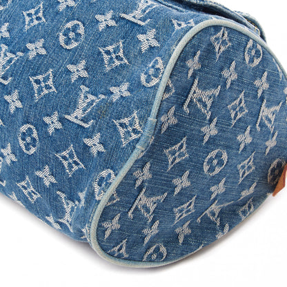 Louis Vuitton Monogram Denim Neo Speedy Blue 5 of 8