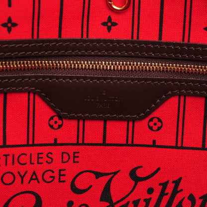 Louis Vuitton Damier Ebene Neverfull MM 6 of 9