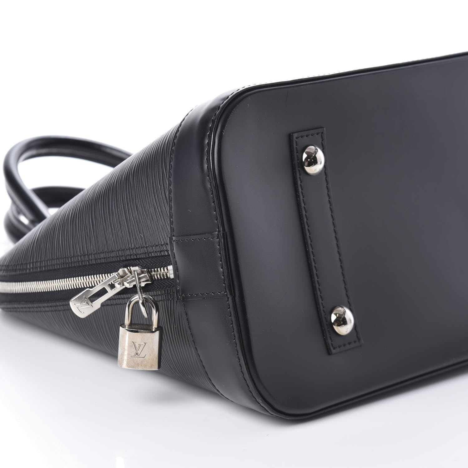 Louis Vuitton Epi Alma PM Black 7 of 9