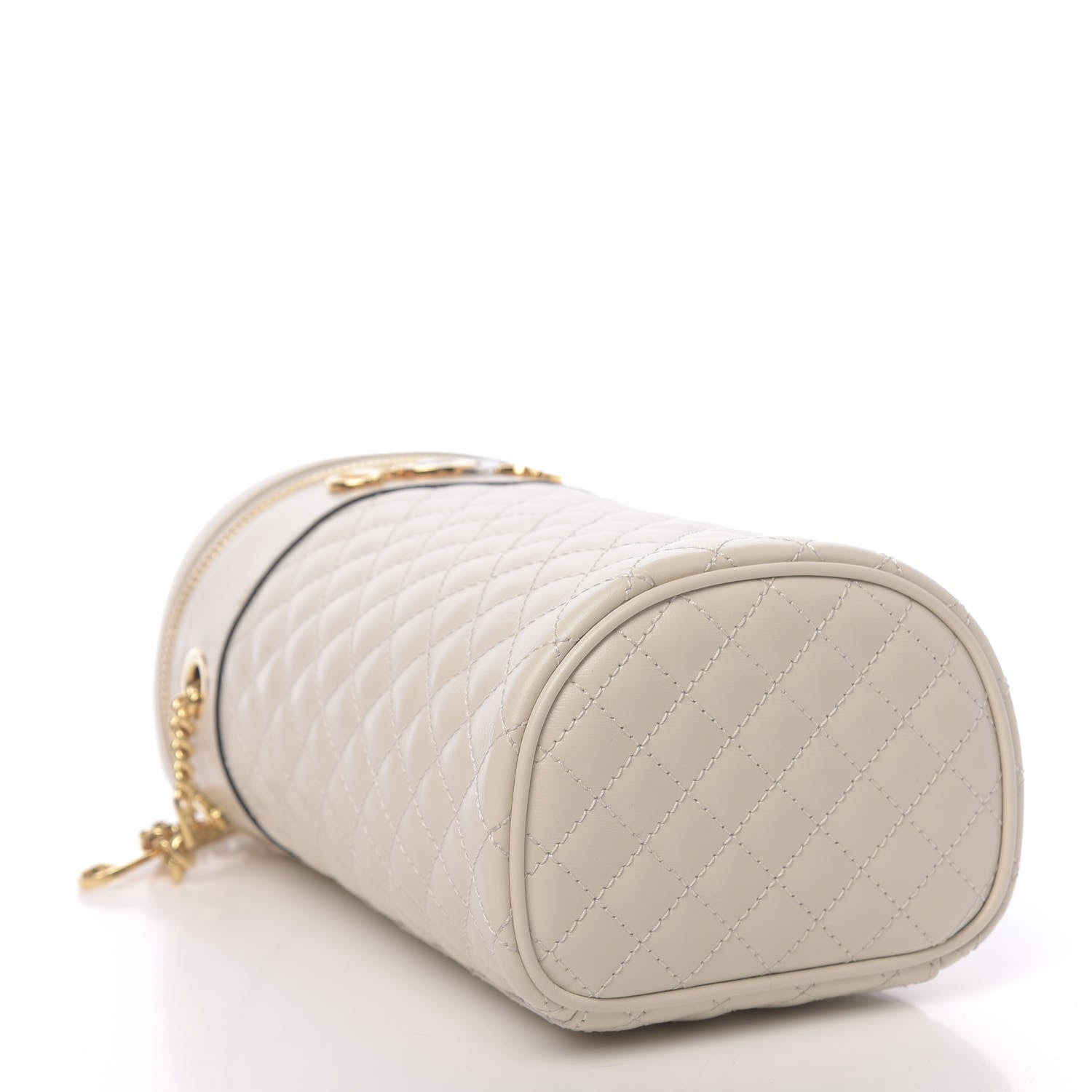 Gucci Calfskin Trapuntata Zumi Belt Bag Off White 4 of 14