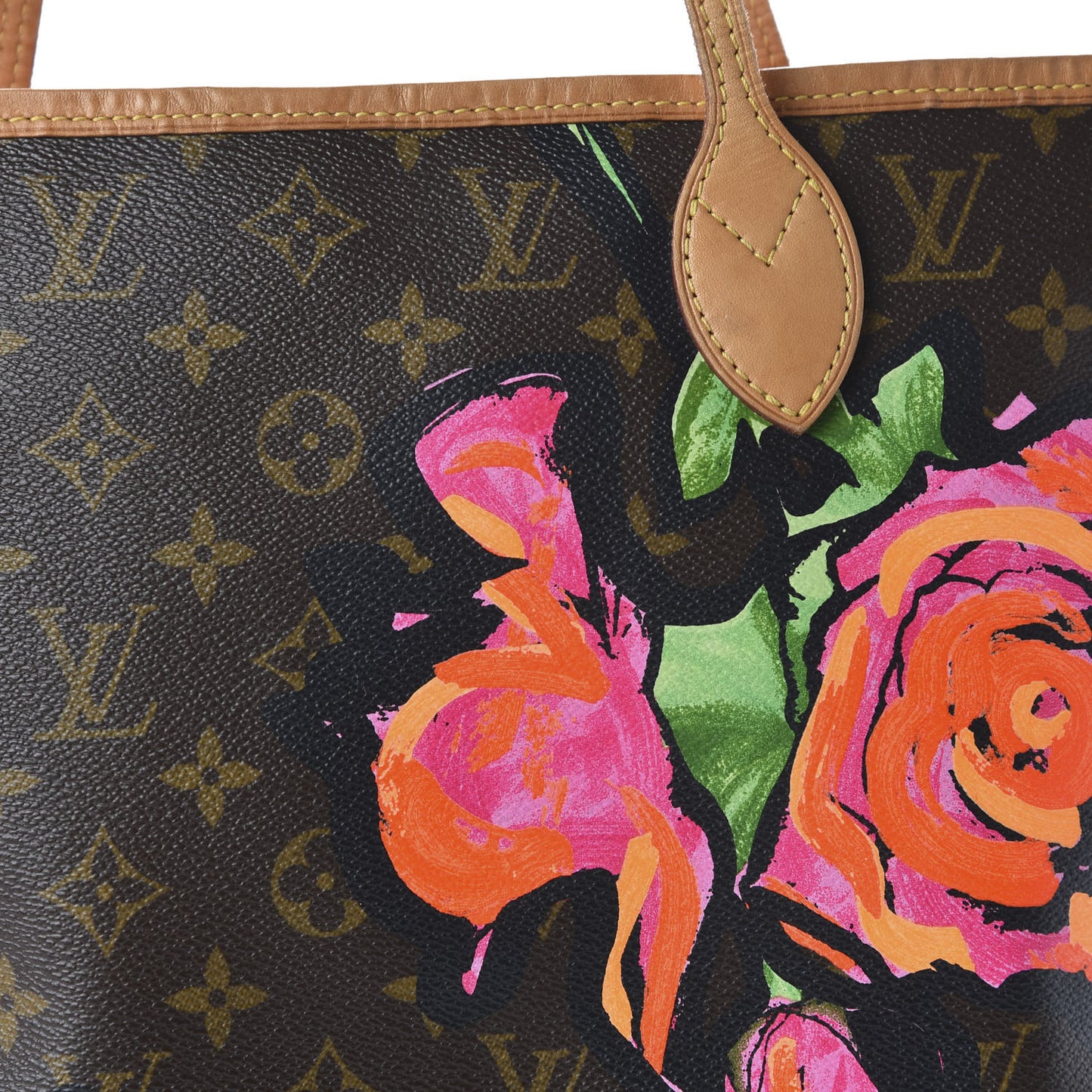 Monogram Roses Neverfull MM