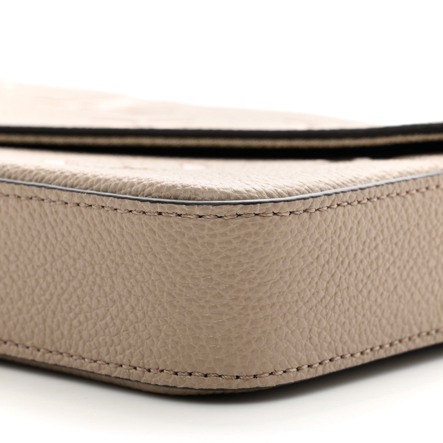 Louis Vuitton Empreinte Monogram Giant Felicie Pochette Tourterelle Creme 9 of 9