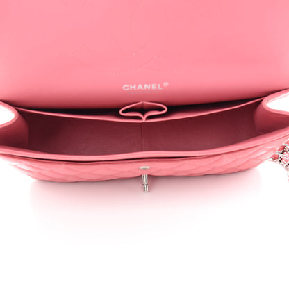 Chanel Lambskin Quilted Jumbo Double Flap Pink 5 of 10