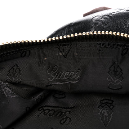 Gucci Guccissima Backpack Dark Brown 12 of 16