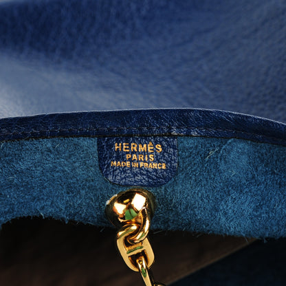 Hermes Buffle Skipper Vespa PM Bleu Saphir 6 of 8