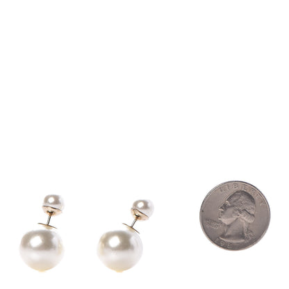 Christian Dior Pearl Mise En Dior Tribal Earrings 2 of 5