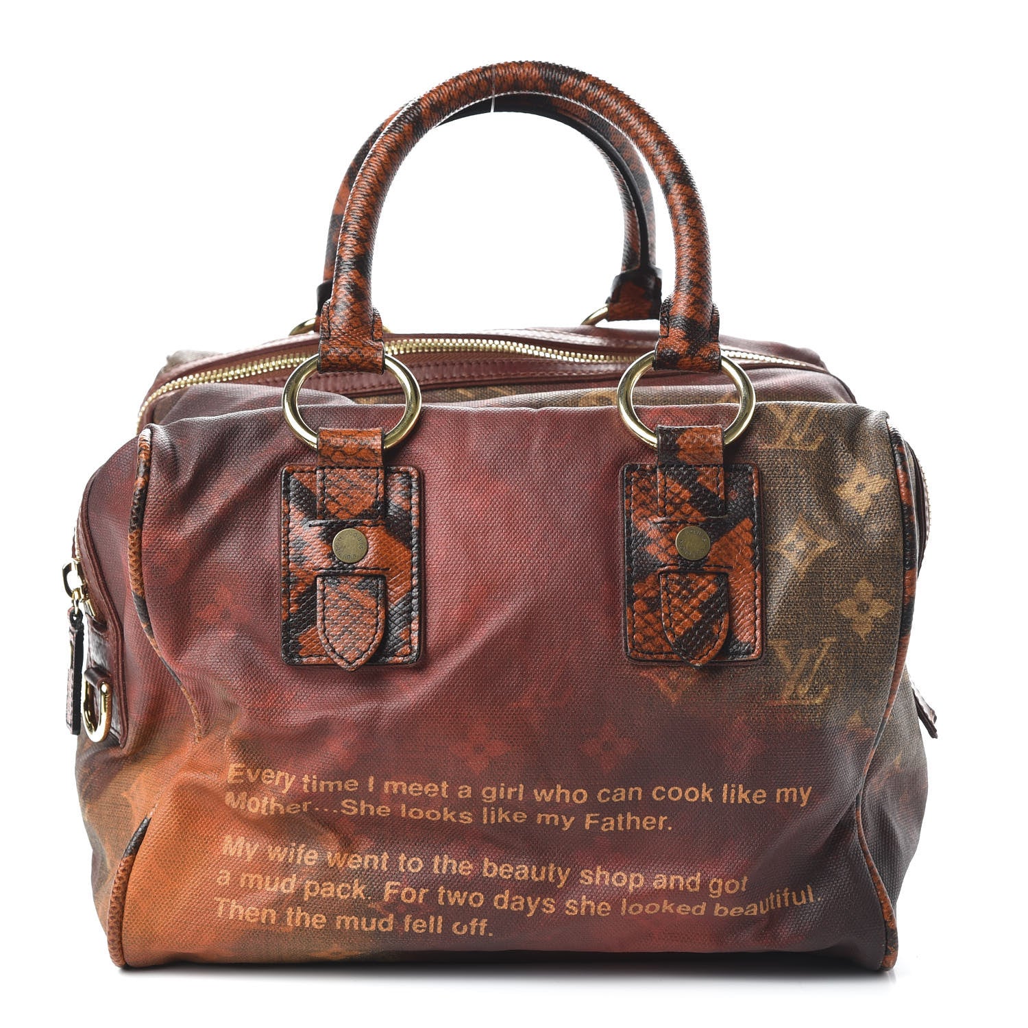 Louis Vuitton Monogram Karung Mancrazy Jokes Bag 1 of 9