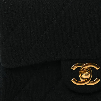 Chanel Jersey Quilted Mini Square Flap Black 8 of 12