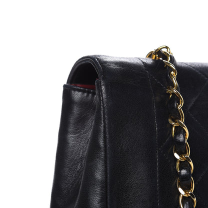 Chanel Lambskin Quilted Small Single Flap Black 12 of 17