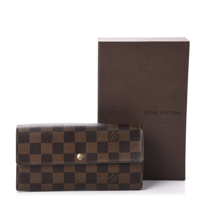 Louis Vuitton Damier Ebene Sarah Wallet 14 of 14