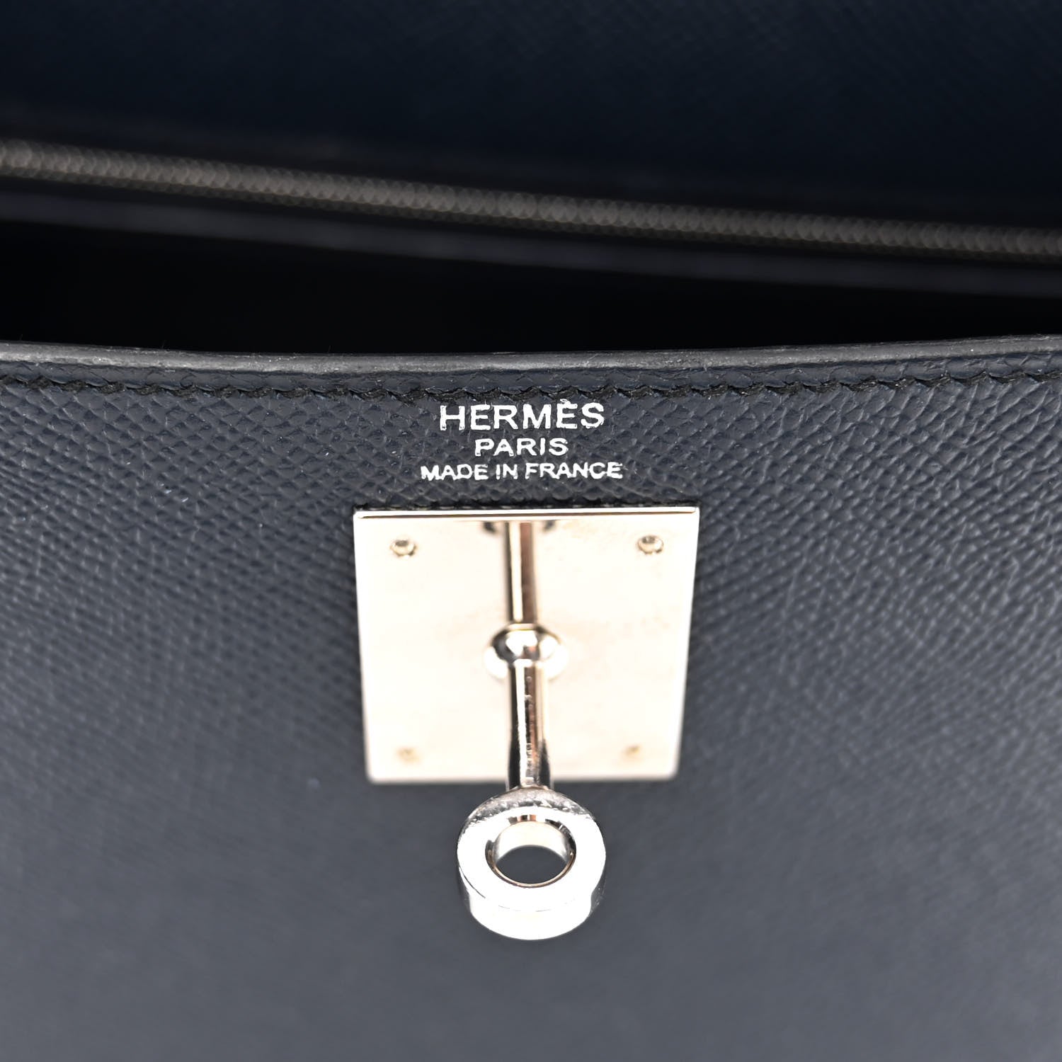 Hermes Epsom Kelly Sellier 28 Bleu Indigo 6 of 10